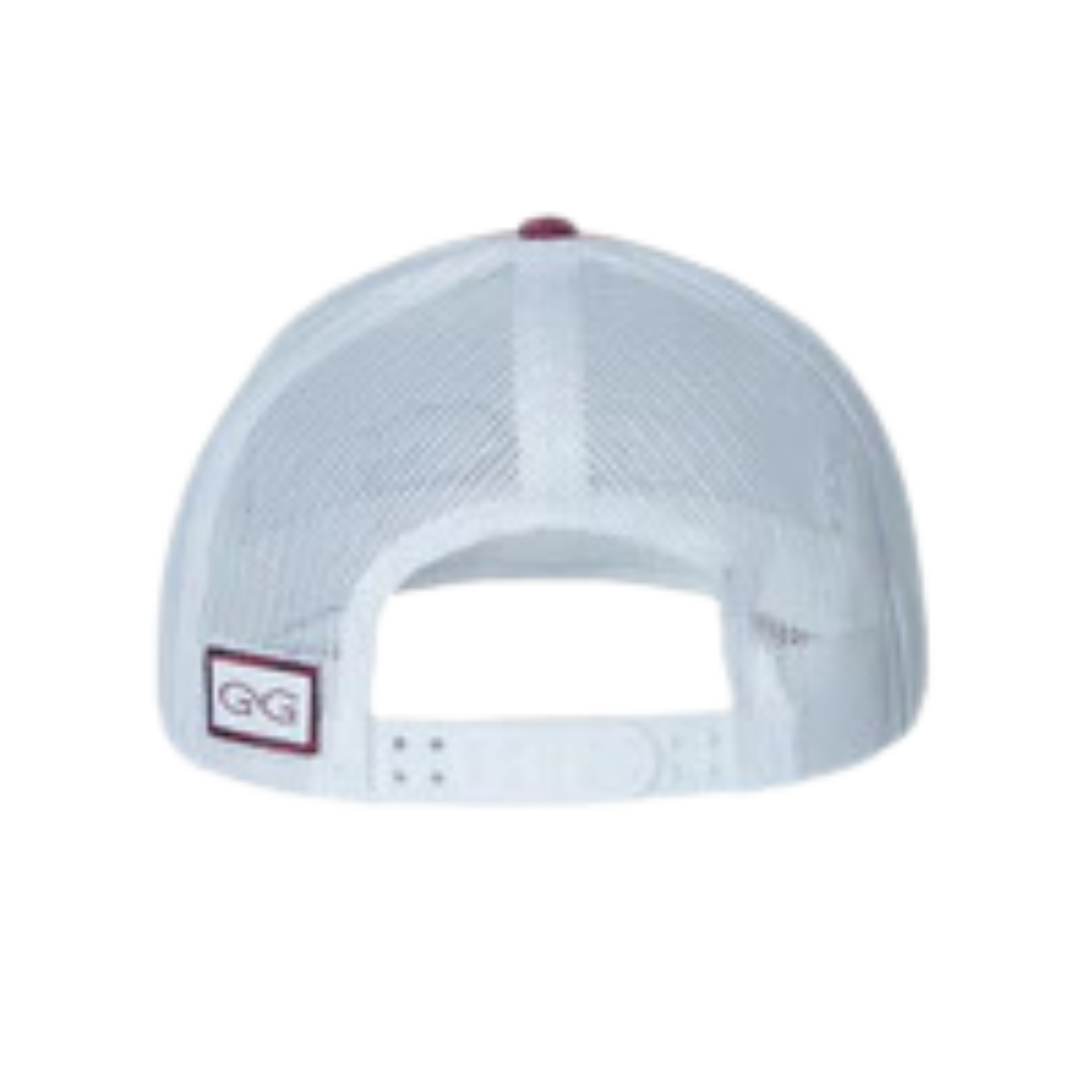 Gameguard Maroon Mesh Logo Embroidered Cap