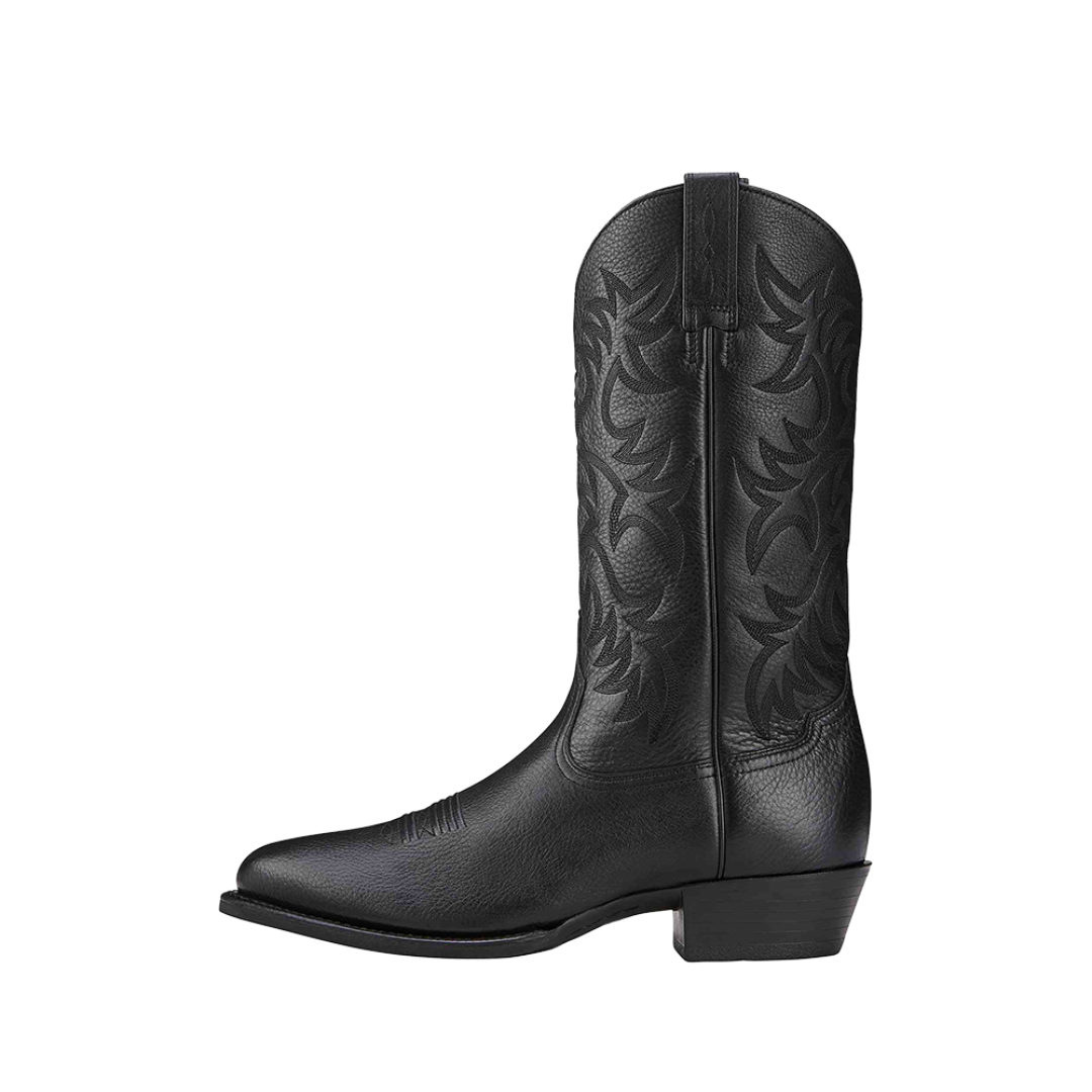 Ariat Men's Heritage Western Deertan Black Boots