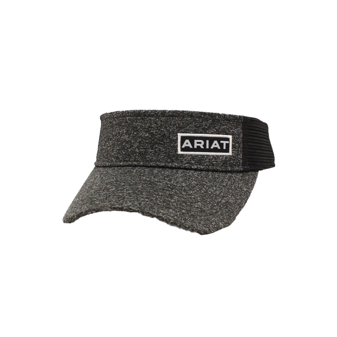 Ariat Grey Nylon Mesh Velcro Visor