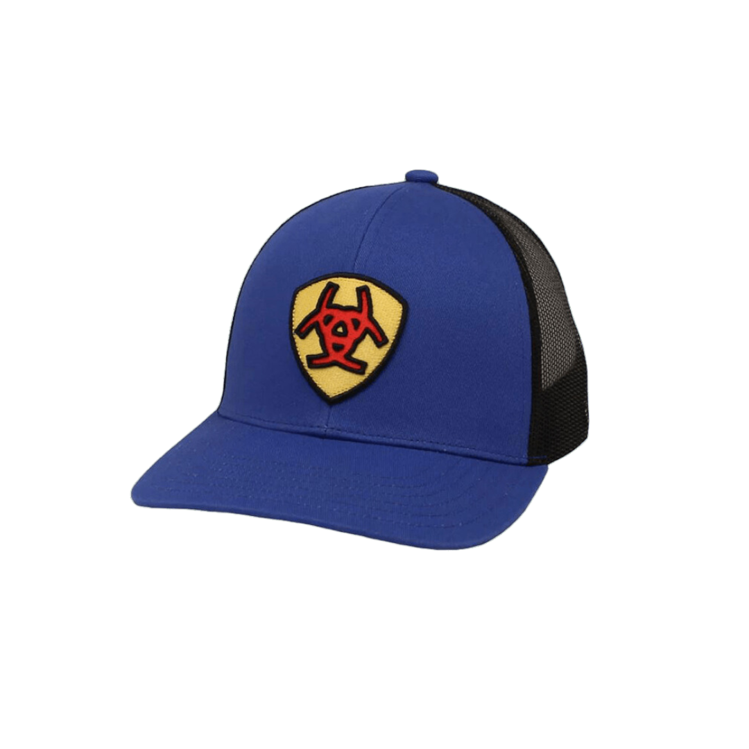 Ariat Blue Mesh Embroidered Logo Cap