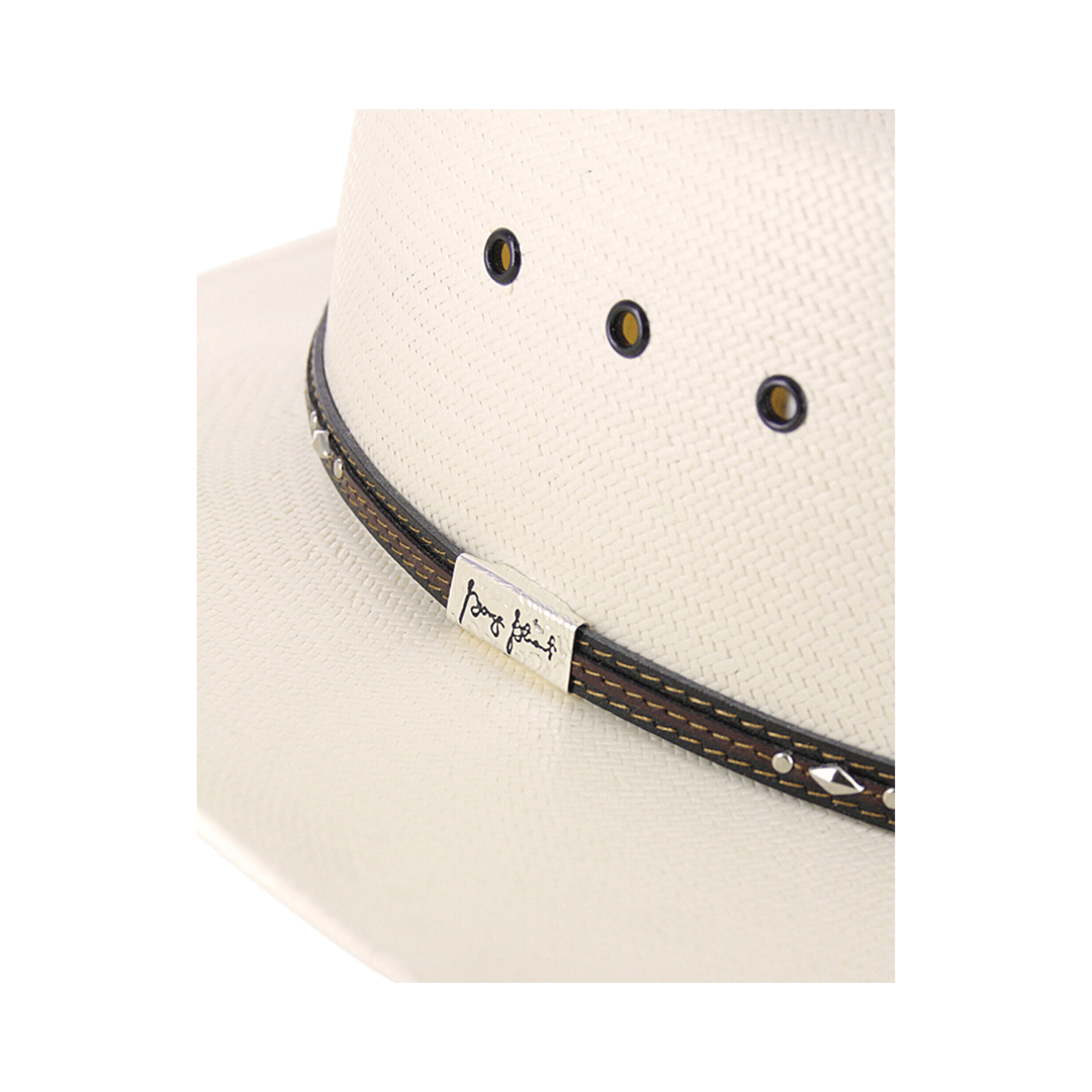 Resistol Natural Long Cattleman 10X Straw Long Oval Crown Hat