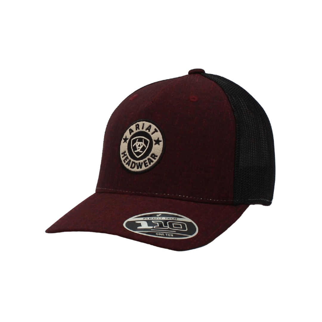 Ariat Flex Fit Red Patch Cap
