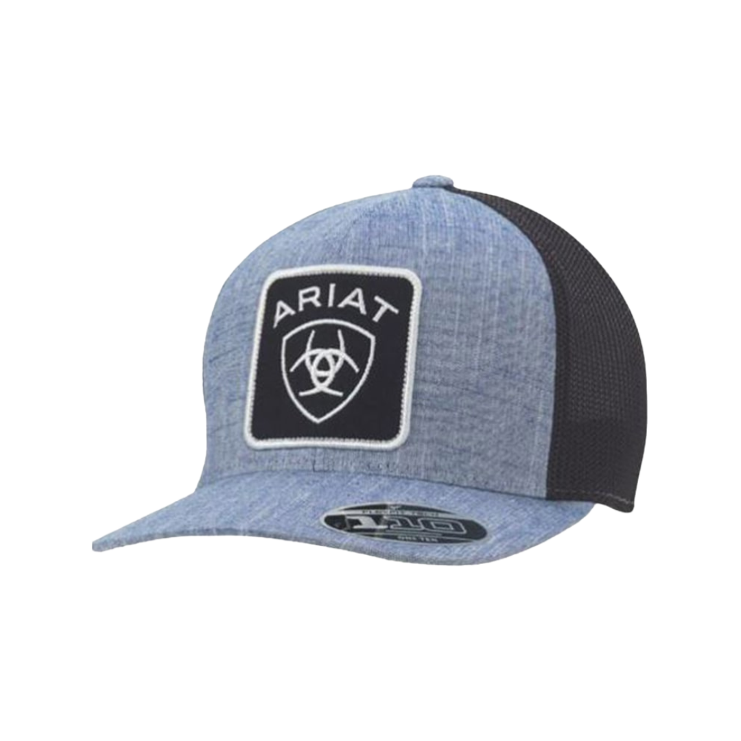 Ariat Blue Mesh Large Patch Logo Cap