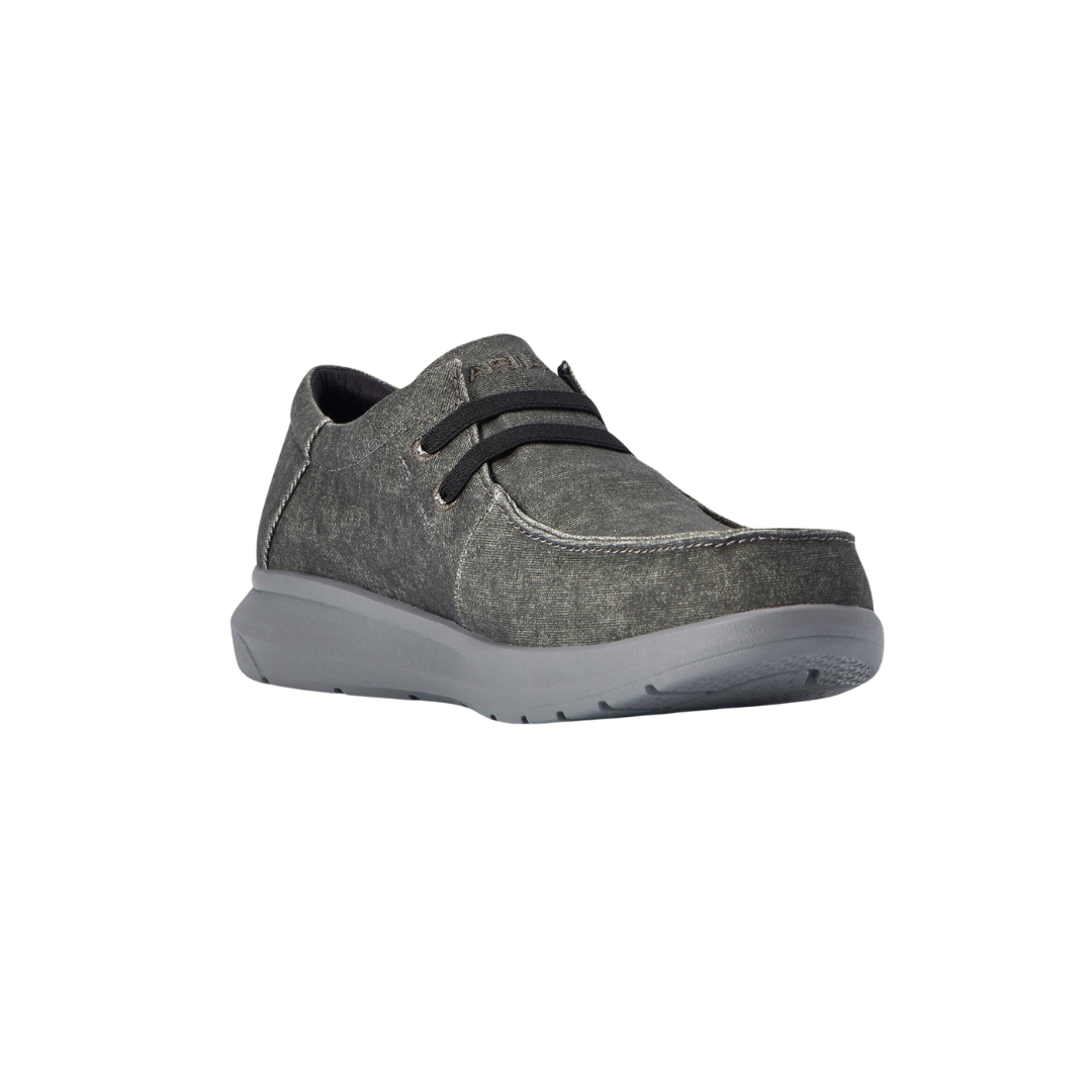 Ariat Men's Hilo Charcoal Canvas Shoes