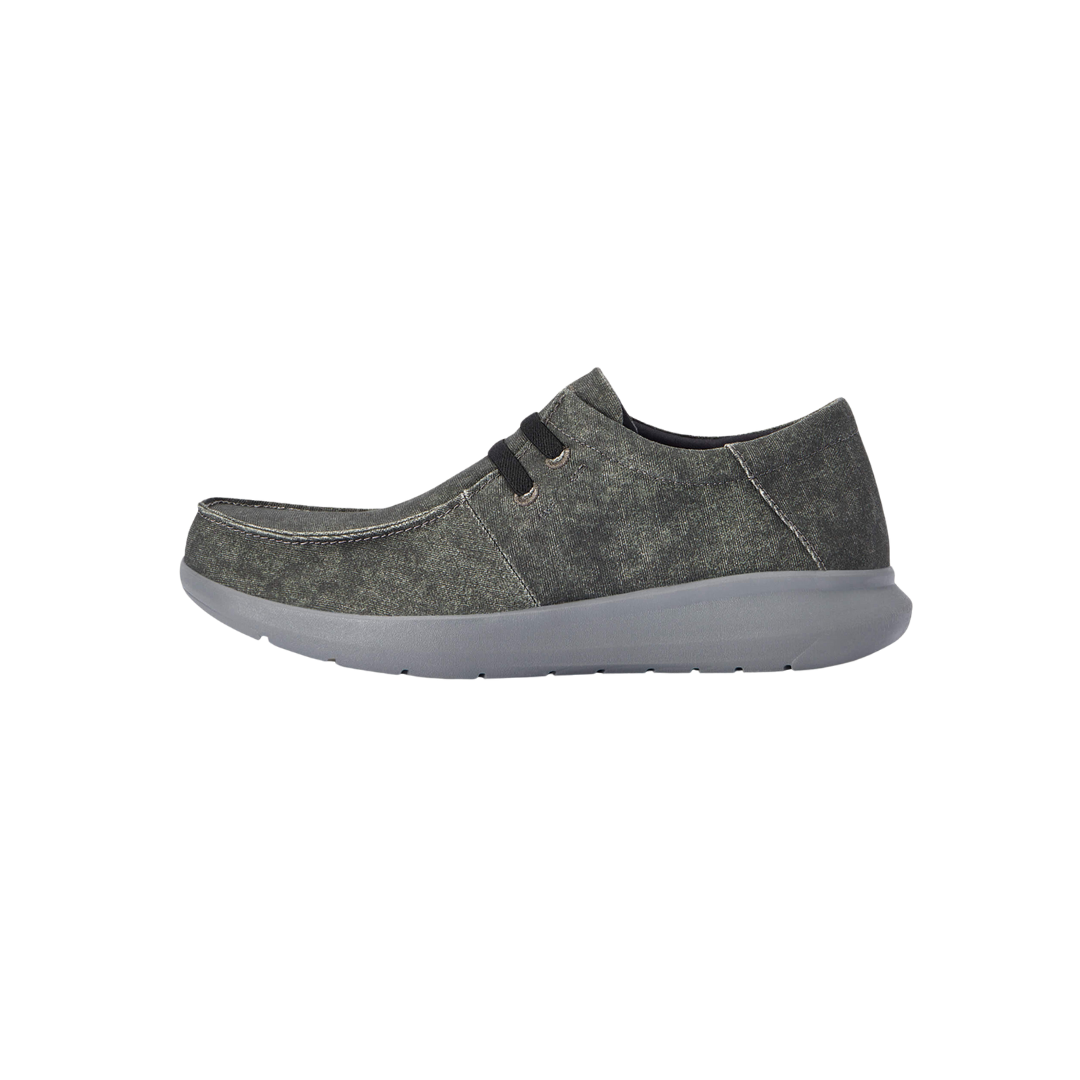 Ariat Men's Hilo Charcoal Canvas Shoes