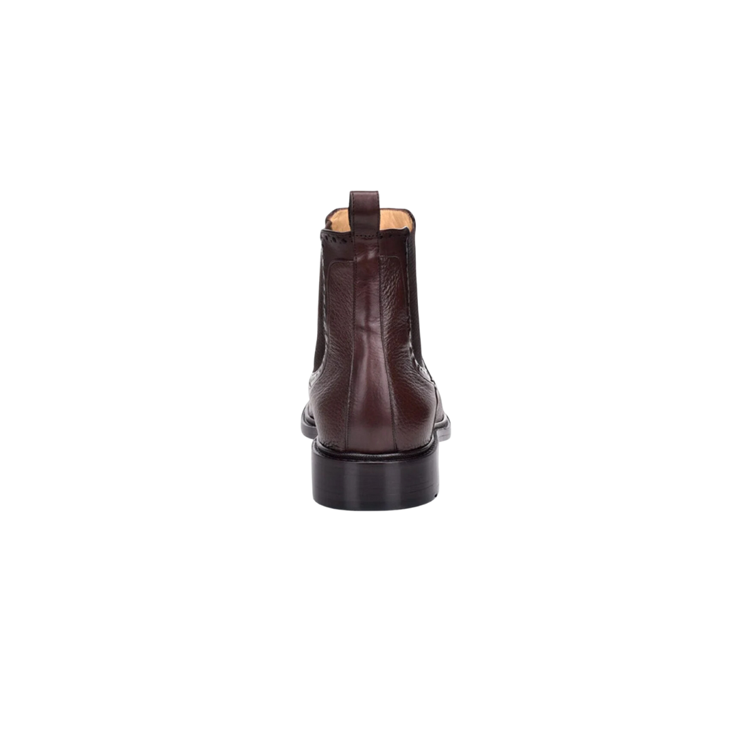 Cuadra Men's Leather Ankle Brown Boots