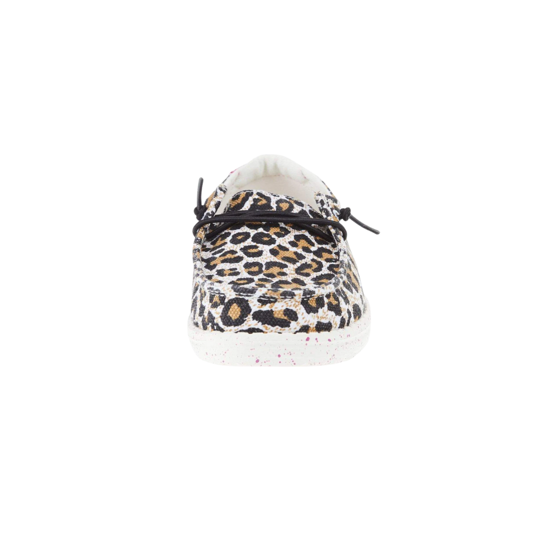 Hey Dude Youth Girl's Wendy Cheetah Cat Shoes