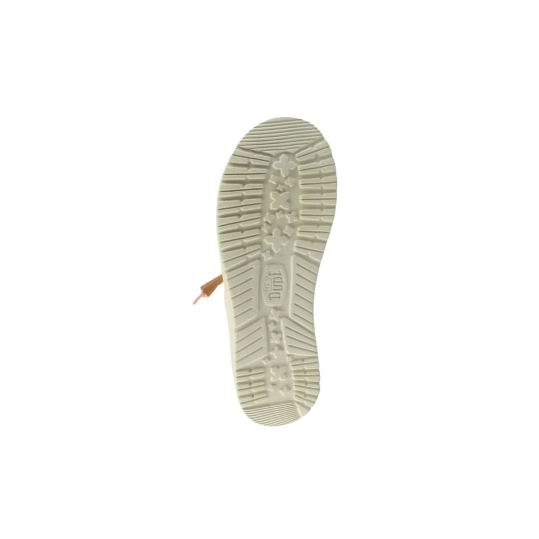 Hey Dude Women's Wendy Chambray White Shoes