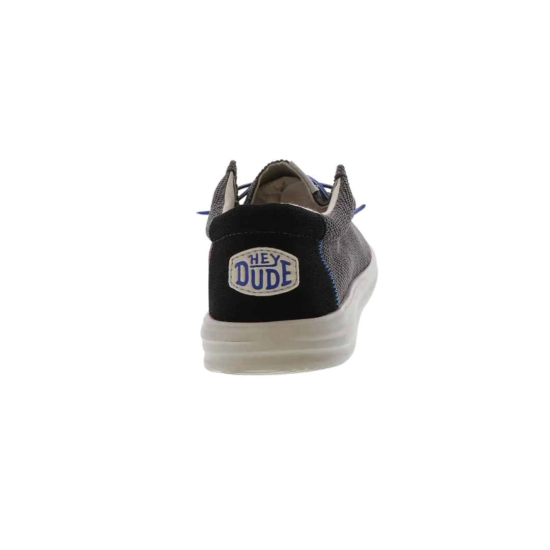 Hey Dude Men's Wally H2O Mesh Grey Shoes