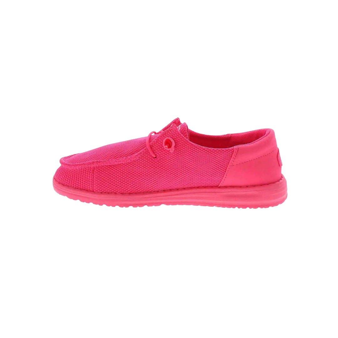 Hey Dude Women's Wendy Funk Mono Electric Pink Shoes