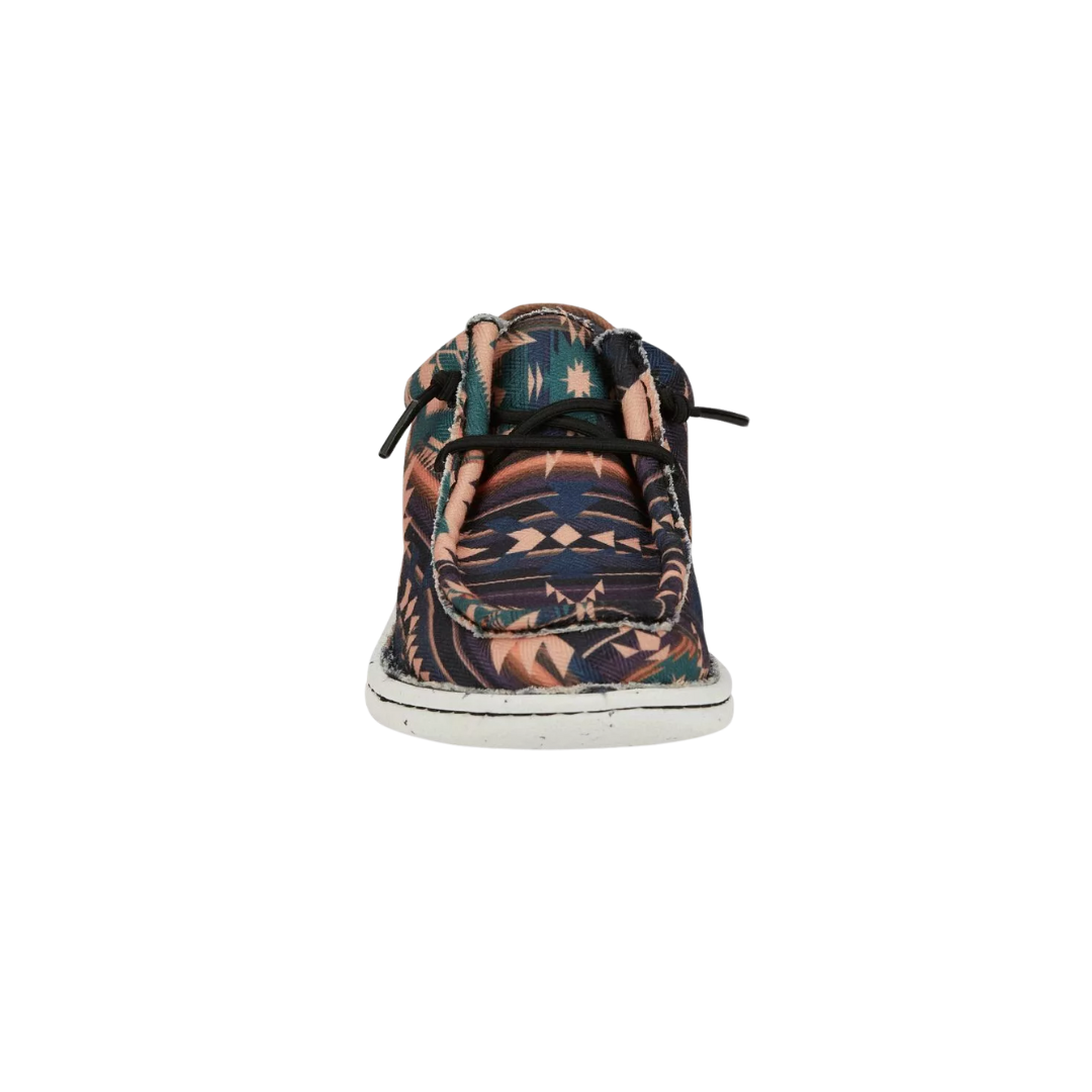 Justin Women's Hazer Print Prism Mocc Multicolor Shoe