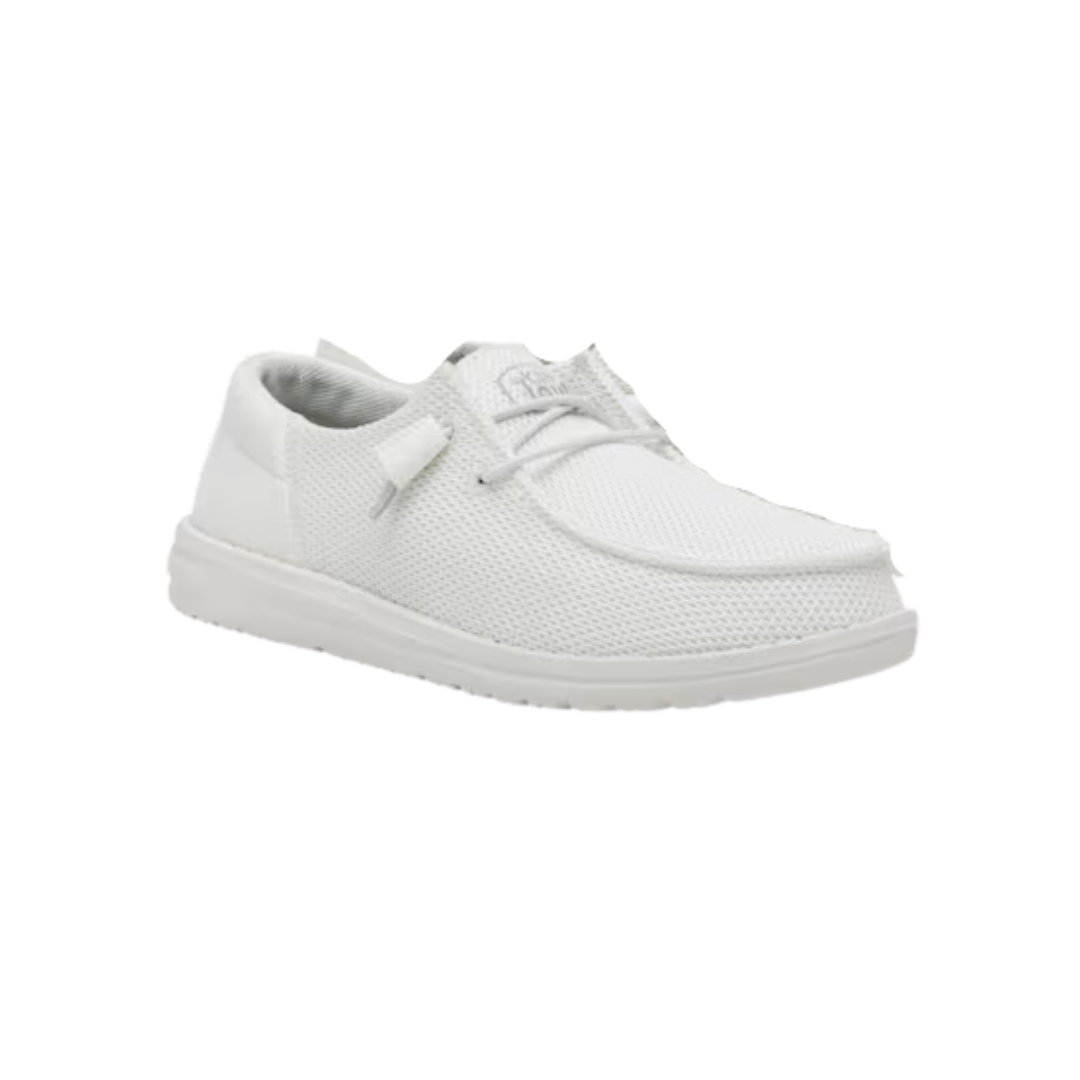Hey Dude Women's Wendy Funk Mono White Shoes