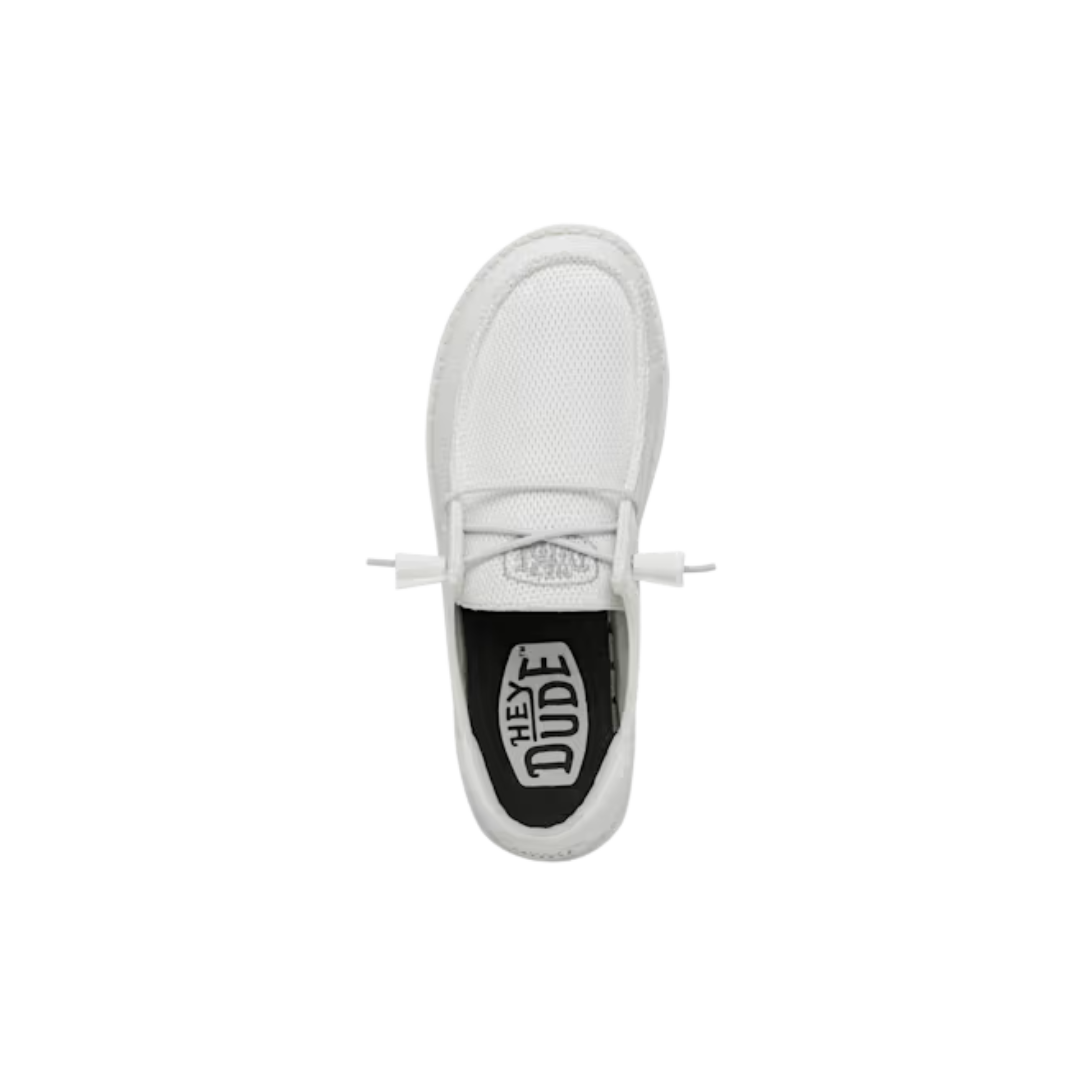 Hey Dude Women's Wendy Funk Mono White Shoes