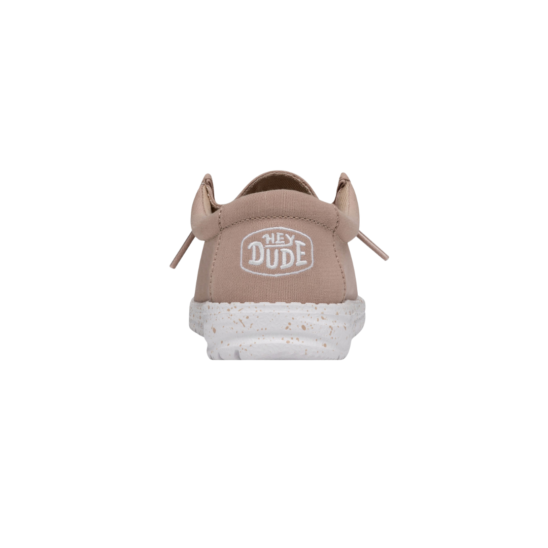 Hey Dude Youth Boy's Wally Canvas Tan Shoes