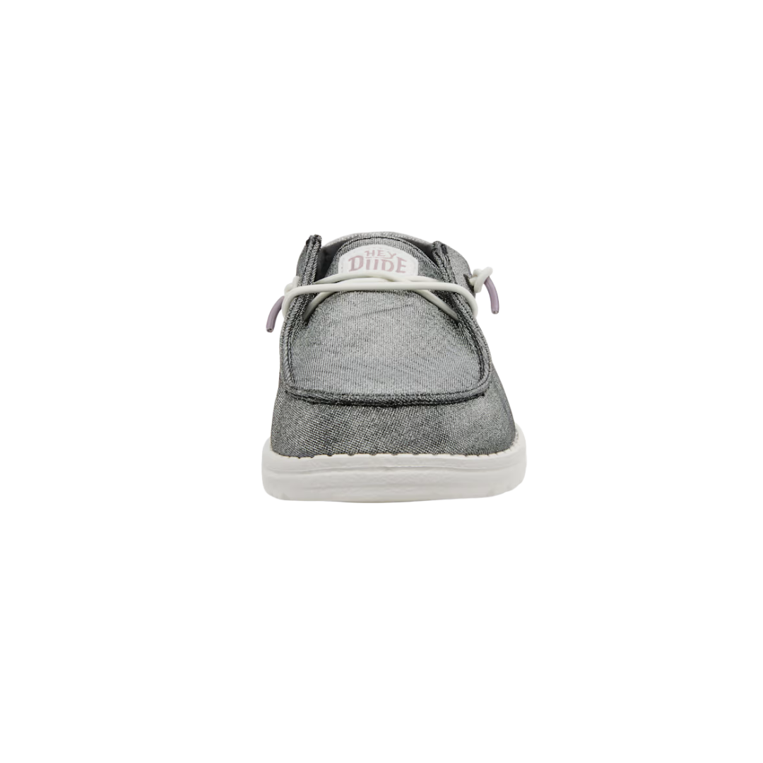 Hey Dude Women's Wendy Sparkle Charcoal Shoes