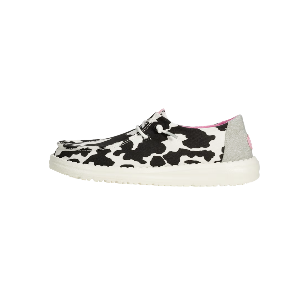 Hey Dude Women's Wendy Cowgirl Sparkle Black Shoes