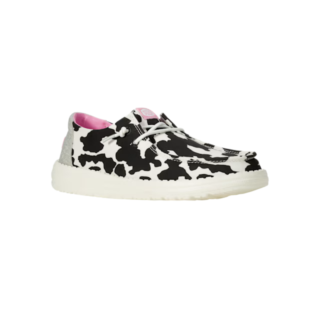 Hey Dude Women's Wendy Cowgirl Sparkle Black Shoes
