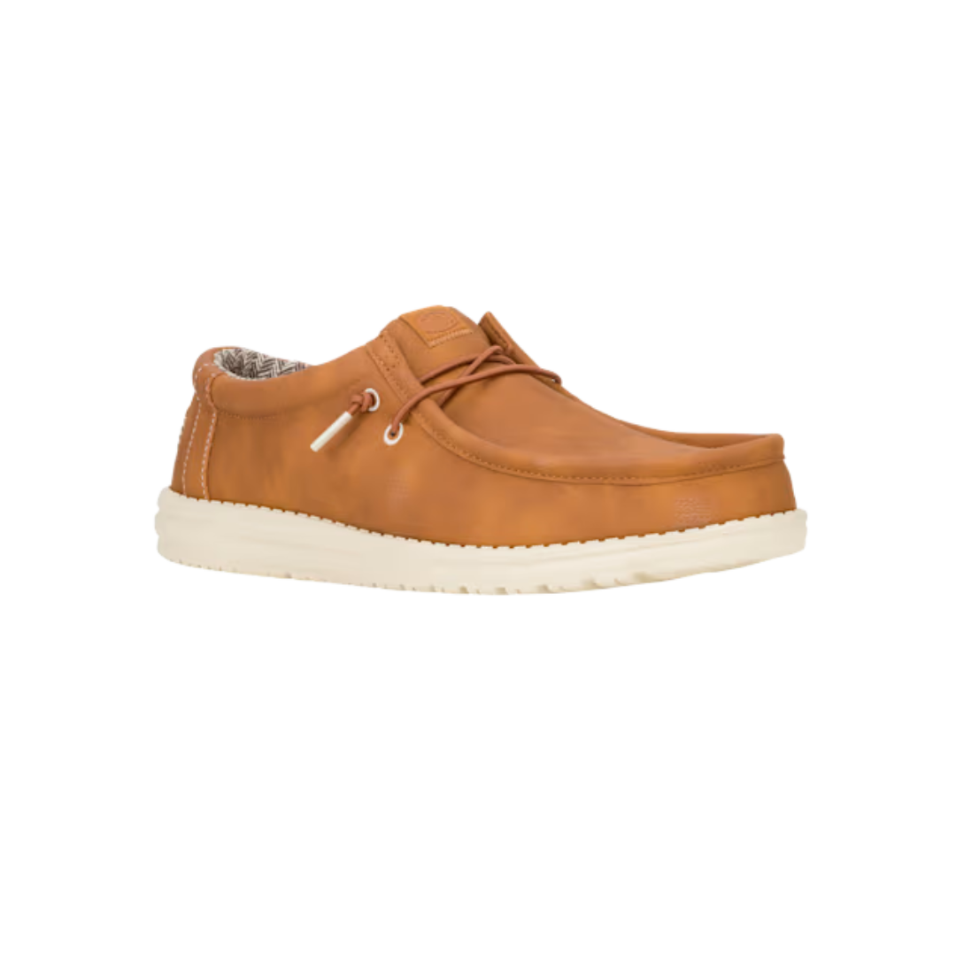 Hey Dude Men's Wally Classic Tan Shoes