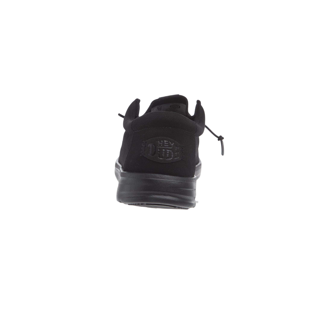 Hey Dude Men's Triple Wally Work Black Shoes