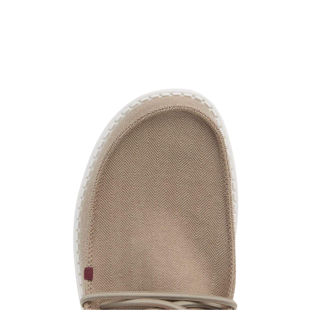 Hey Dude Men's Wally Herringbone Tan Shoes
