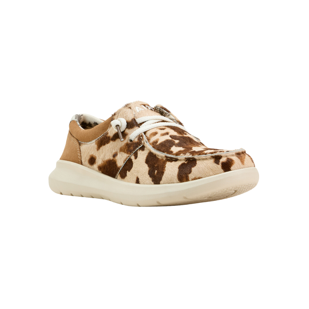 Ariat Women's Hilo Tan White Brindle Hair Shoes