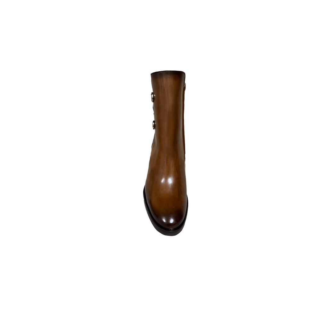 Cuadra Women's Ternera Paris Brown Bootie