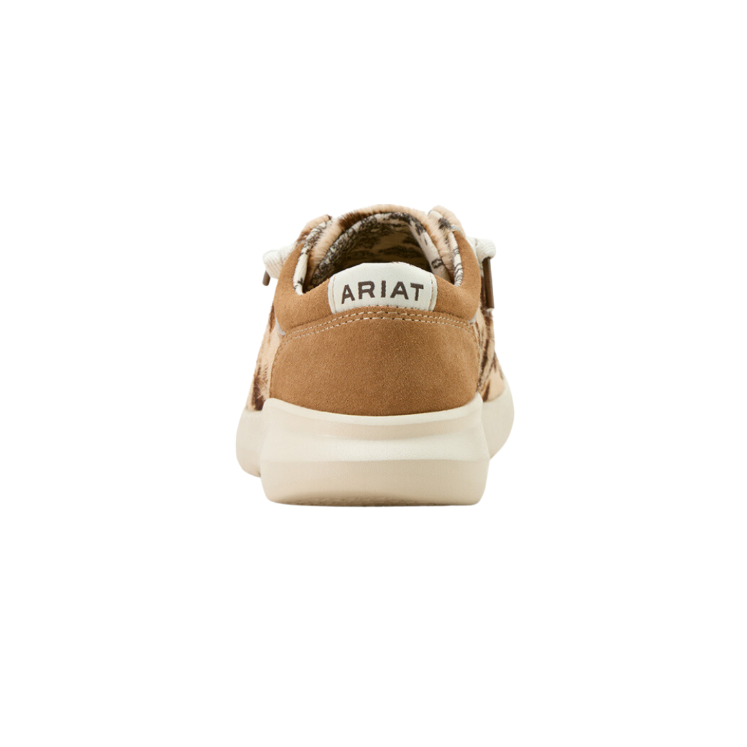 Ariat Women's Hilo Tan White Brindle Hair Shoes