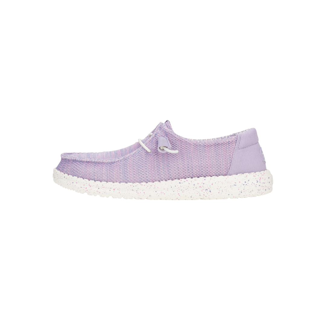 Hey Dude Women's Wendy Stretch Sox Lilac Shoes