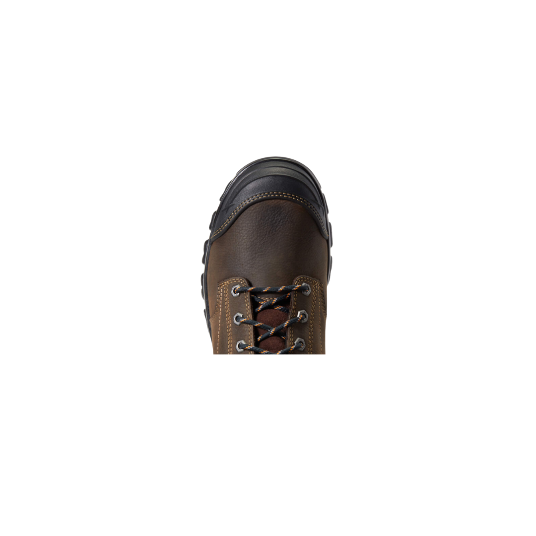 Ariat Men's Treadfast 6" Waterproof Work Dark Brown Boots