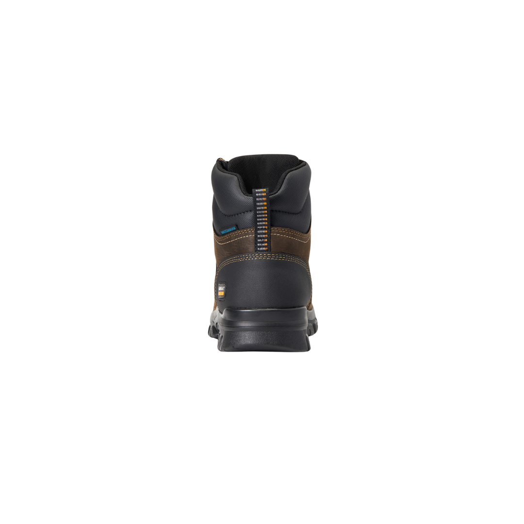 Ariat Men's Treadfast 6" Waterproof Work Dark Brown Boots