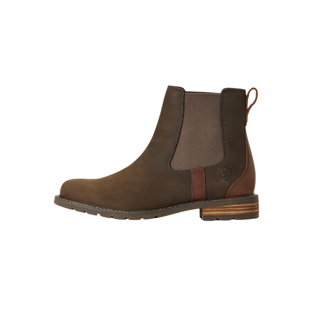 Ariat Women's Wexford Waterproof Chelsea Java Brown Boots
