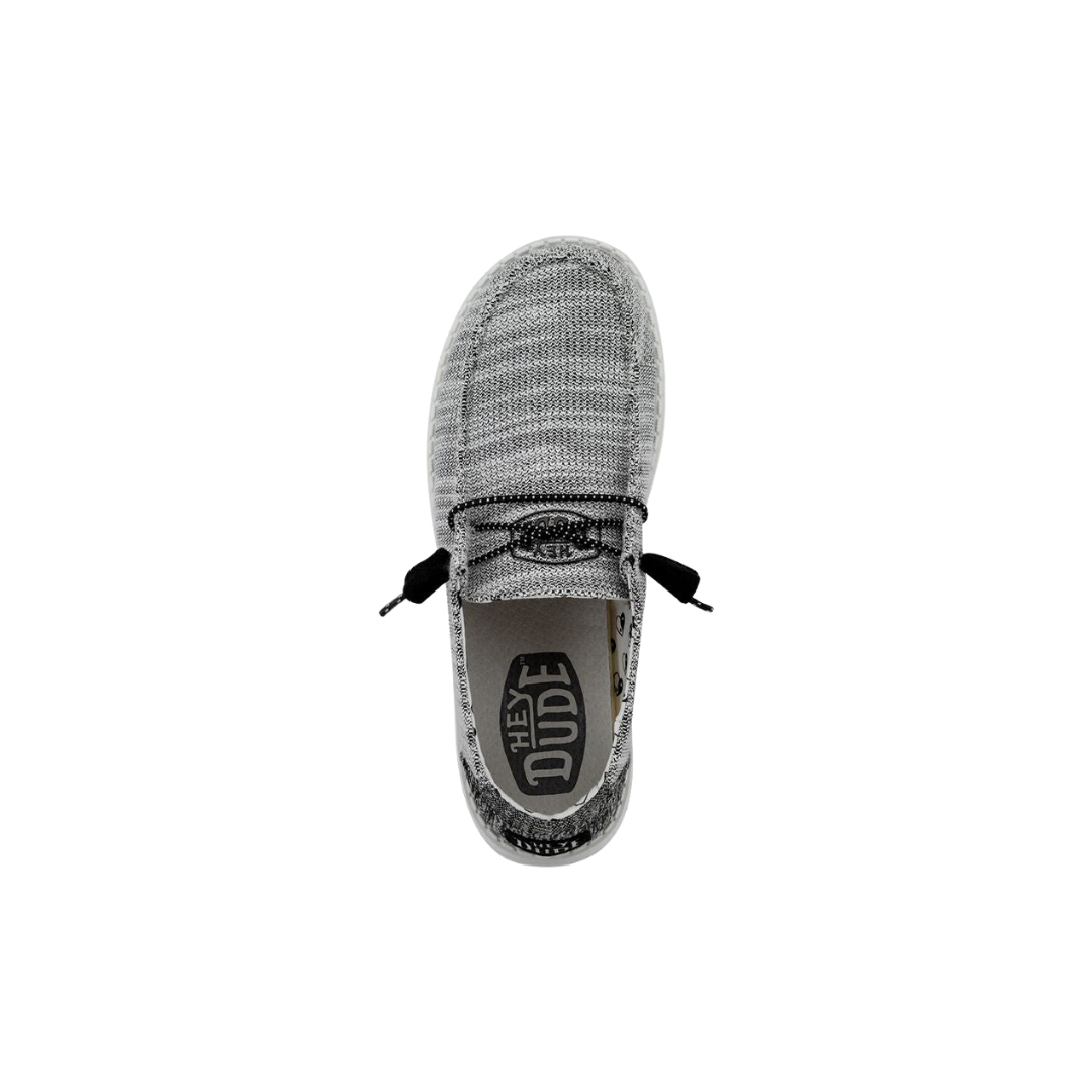 Hey Dude Women's Wendy Stretch Moc Grey Shoes