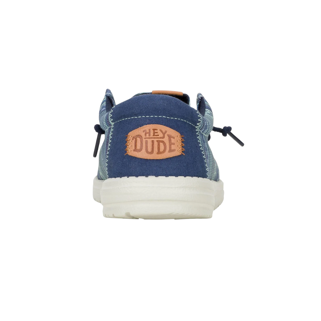 Hey Dude Men's Wally Surf Shawl Blazer Multi Navy Shoes