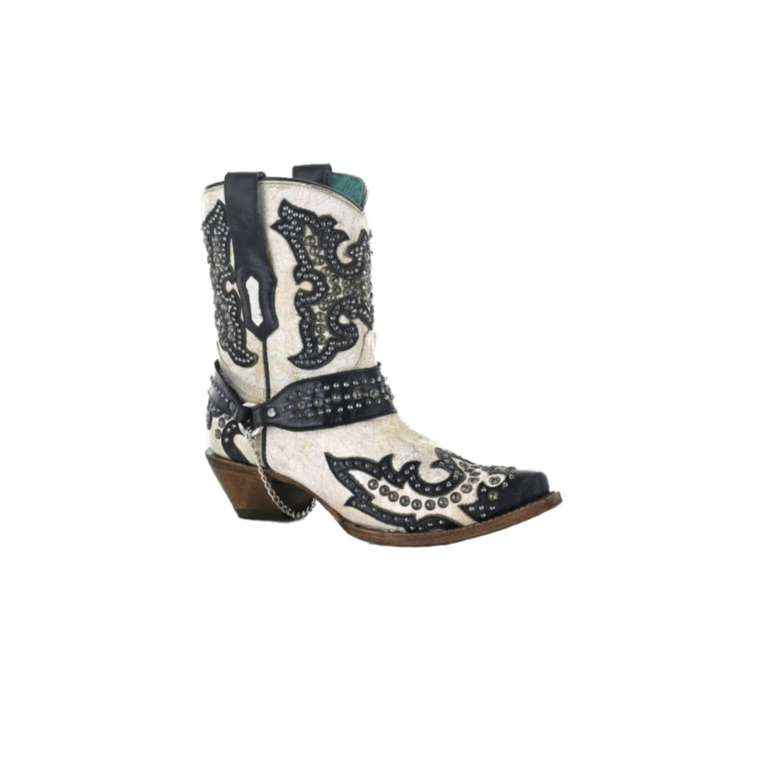 Corral Women's Handcrafted White Boots
