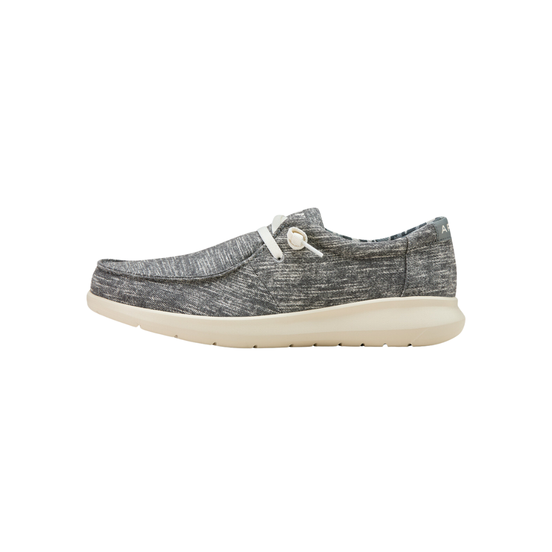 Ariat Men's Washed Denim Slip On Hilo Grey Shoes
