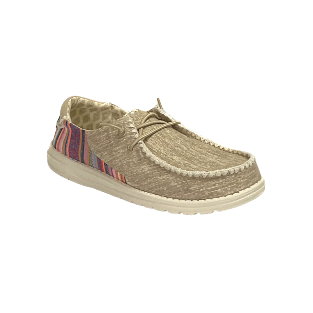 Hey Dude Women's Wendy Rodeo Talum Light Brown Shoes