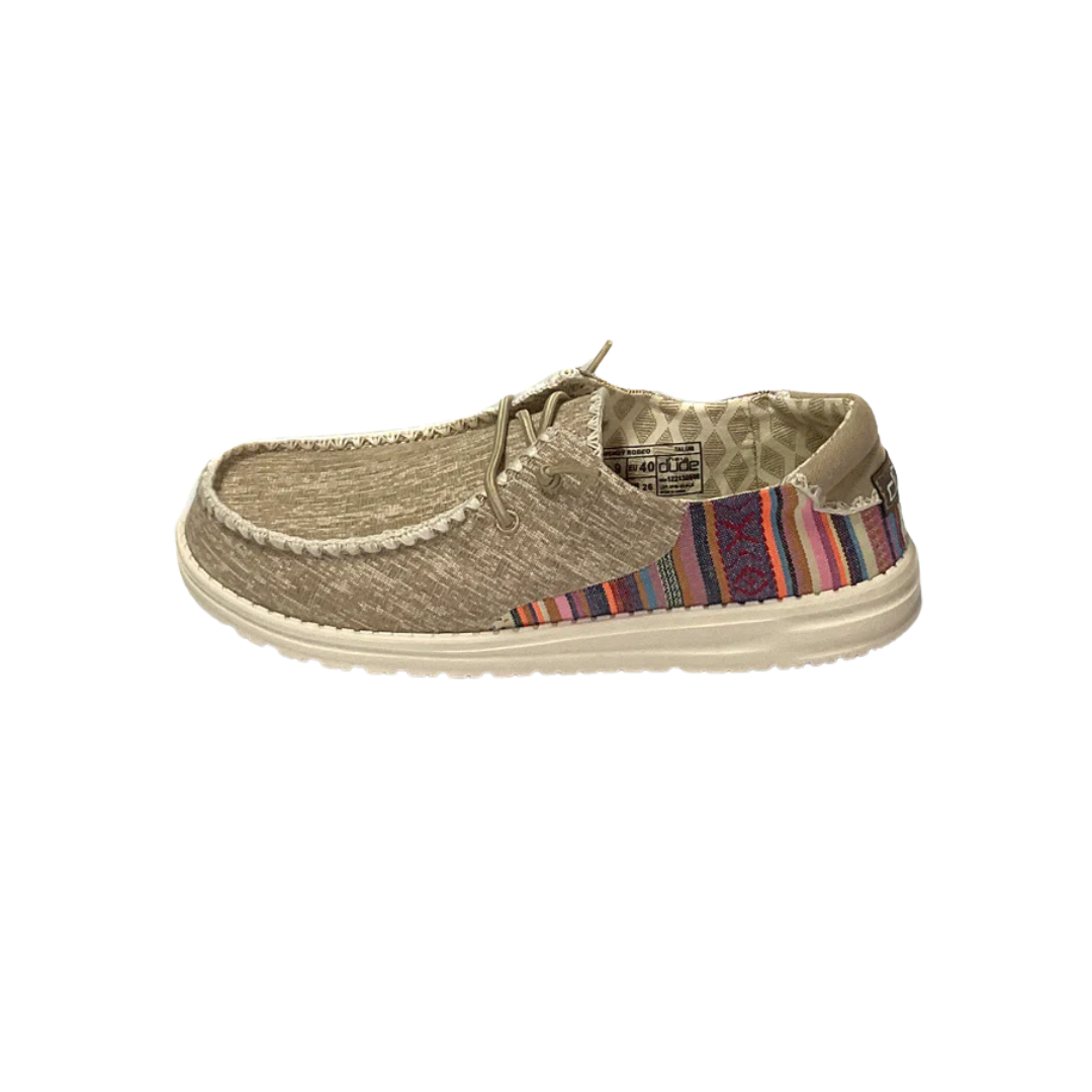Hey Dude Women's Wendy Rodeo Talum Light Brown Shoes