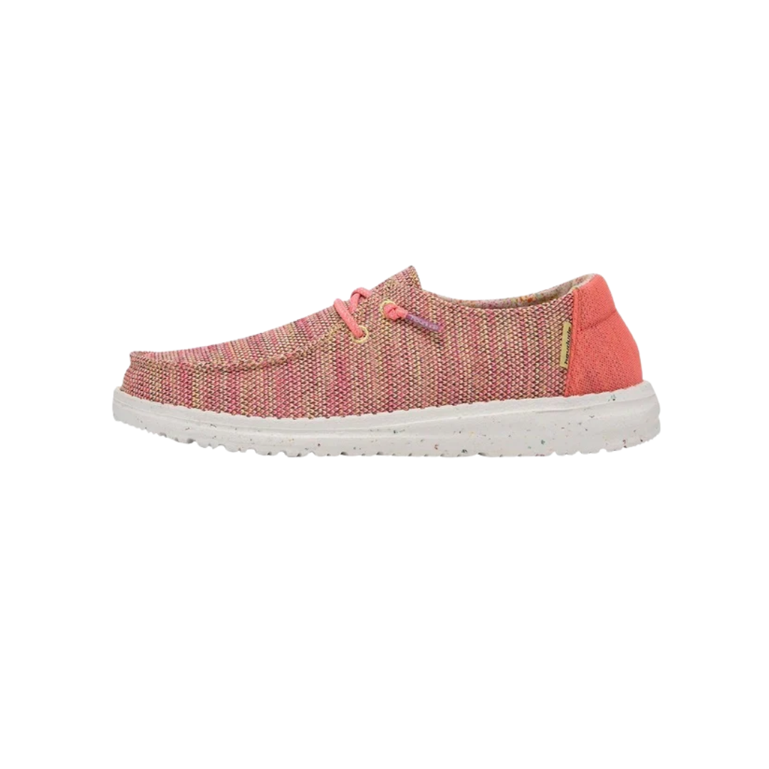 Hey Dude Women's Wendy Sox Pink Shoes