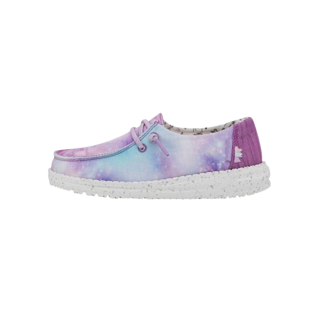Hey Dude Youth Girl's Unicorn Dreamer Wendy Multicolor Shoes