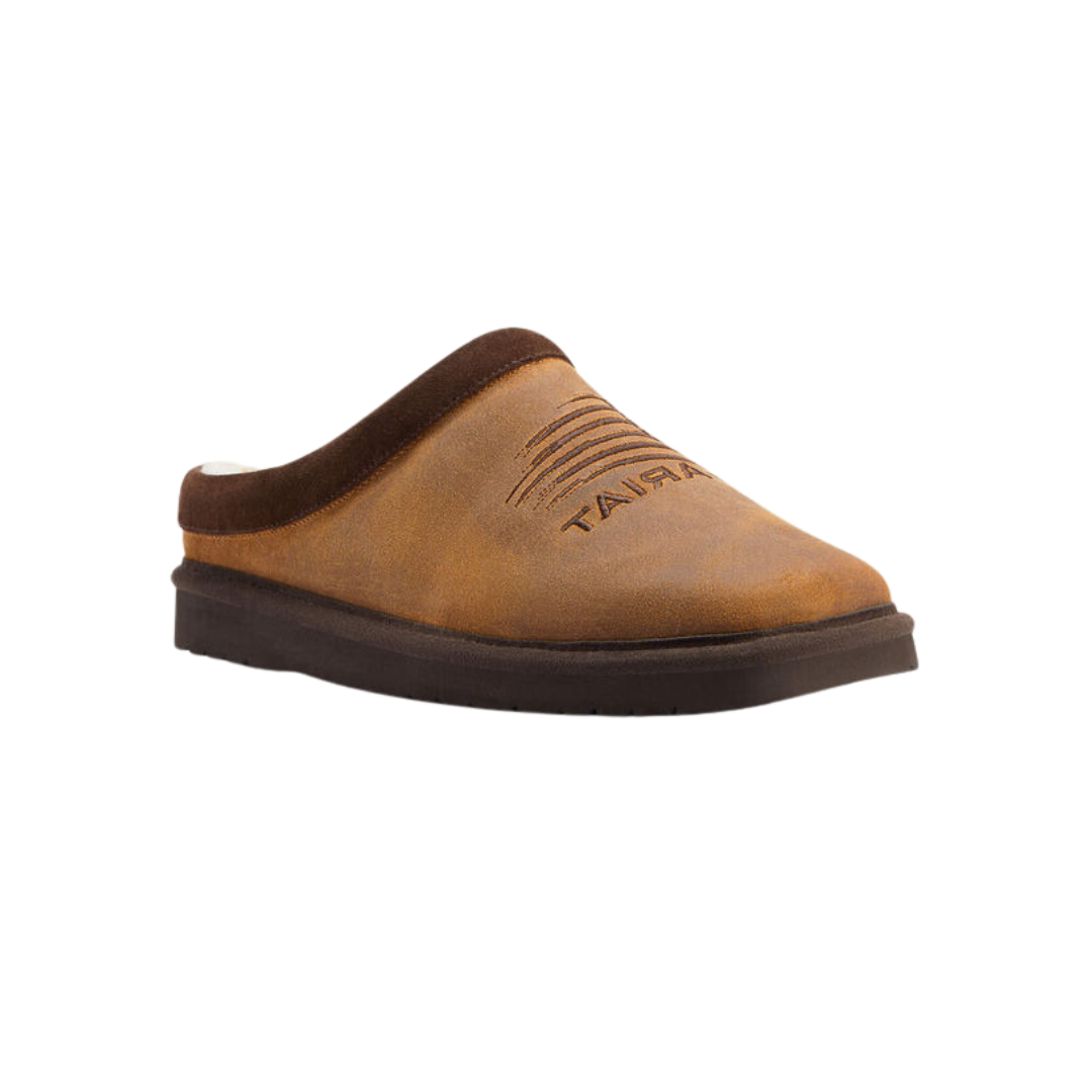 Ariat Men's Patriot Dusty Brown Suede Slipper