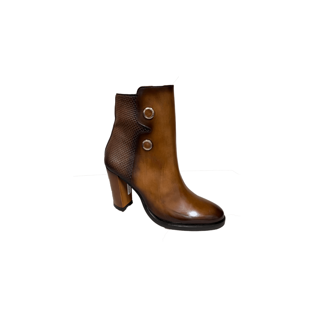 Cuadra Women's Ternera Paris Brown Bootie