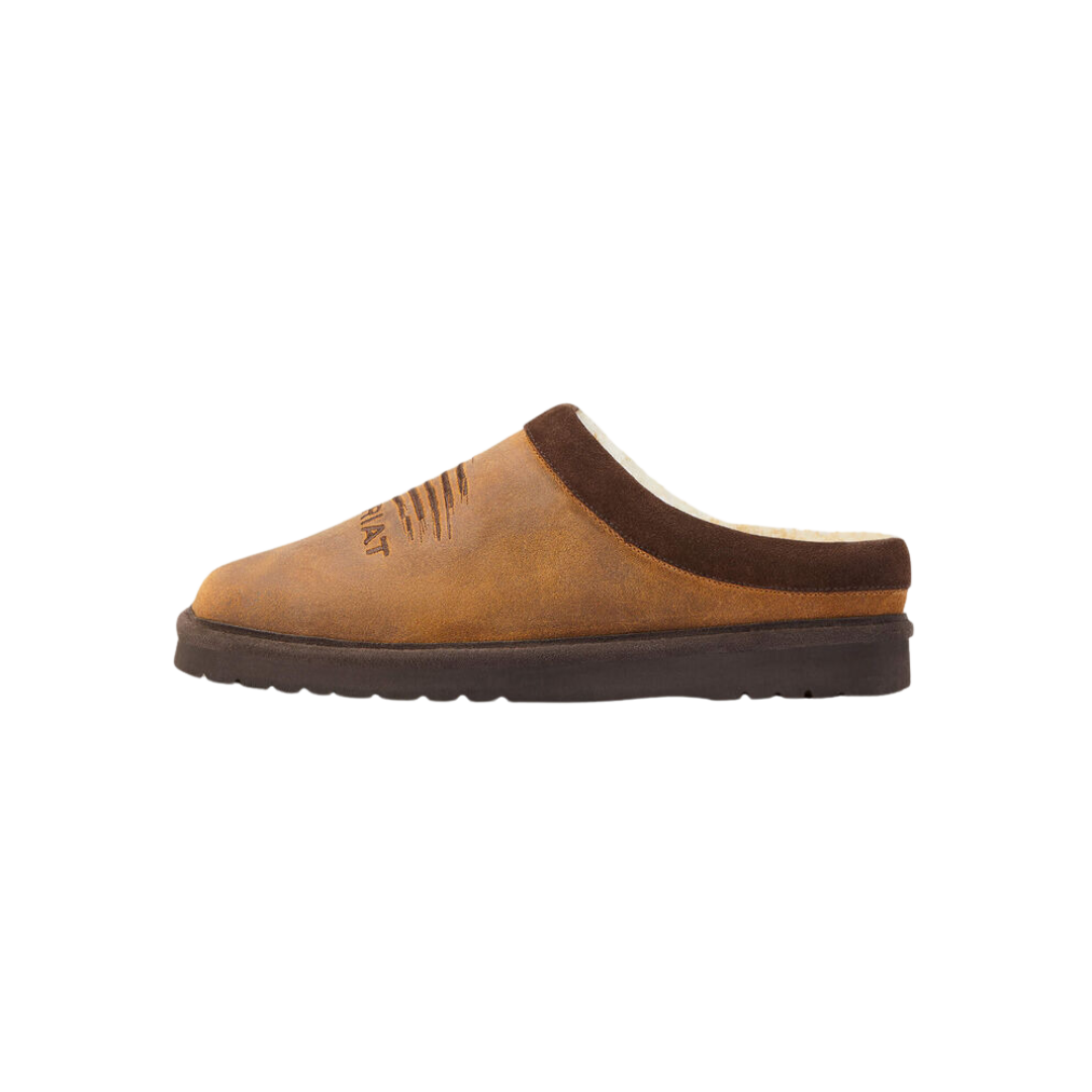 Ariat Men's Patriot Dusty Brown Suede Slipper