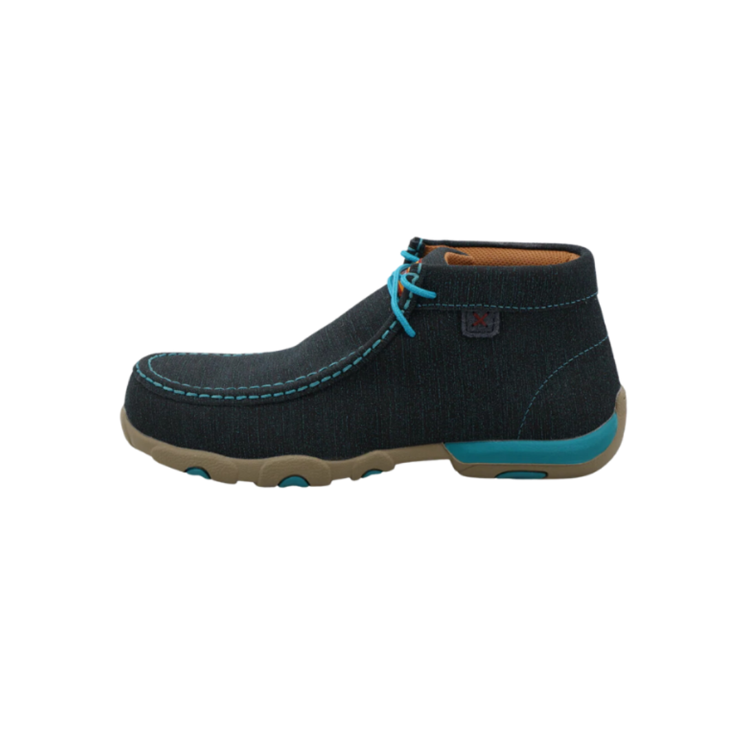 Twisted X Women's Dark Nano Toe Work Chukka Blue Shoes