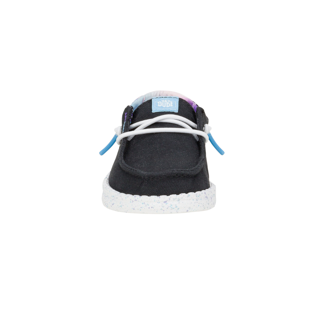 Hey Dude Youth Girl's Wendy Fun Black Shoes