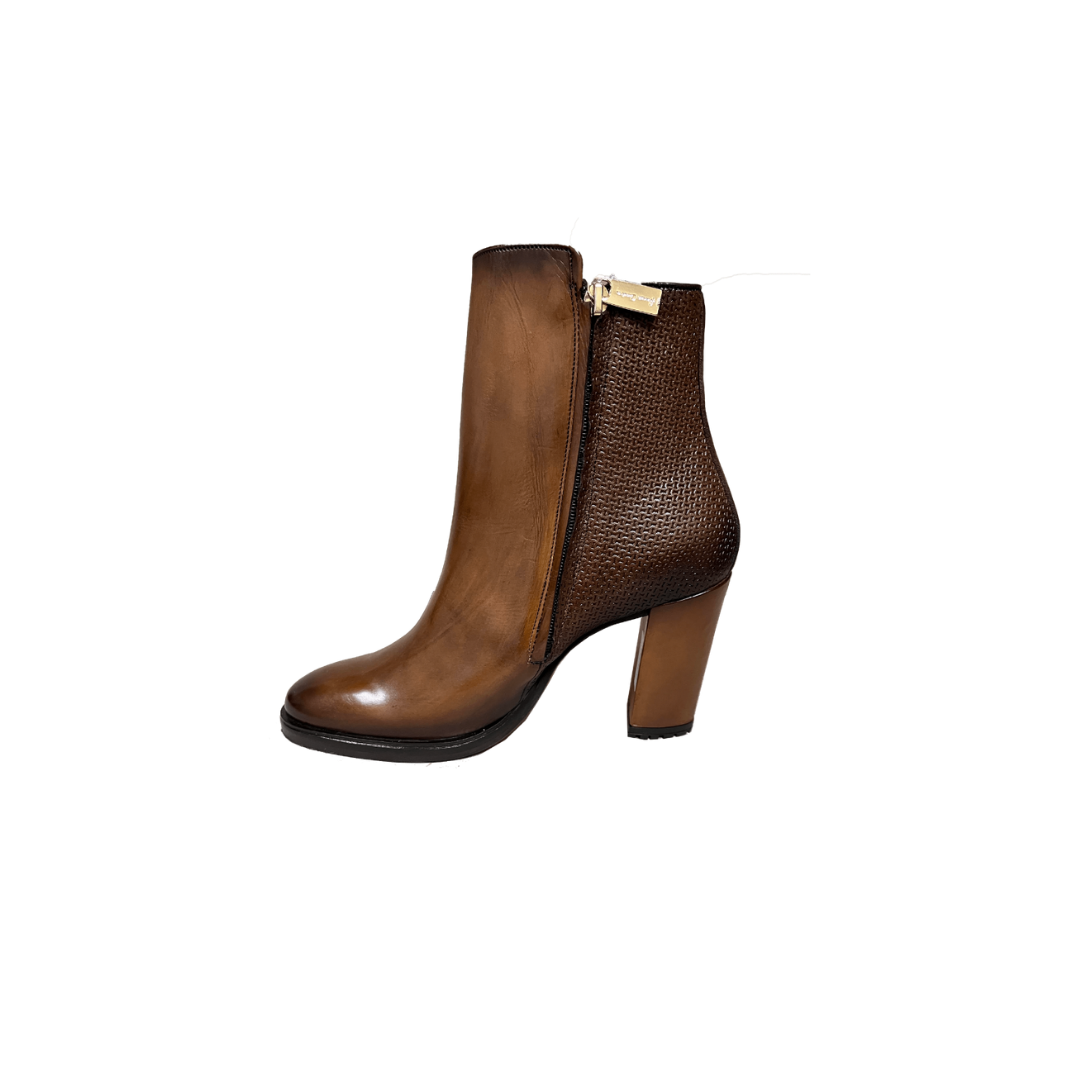Cuadra Women's Ternera Paris Brown Bootie