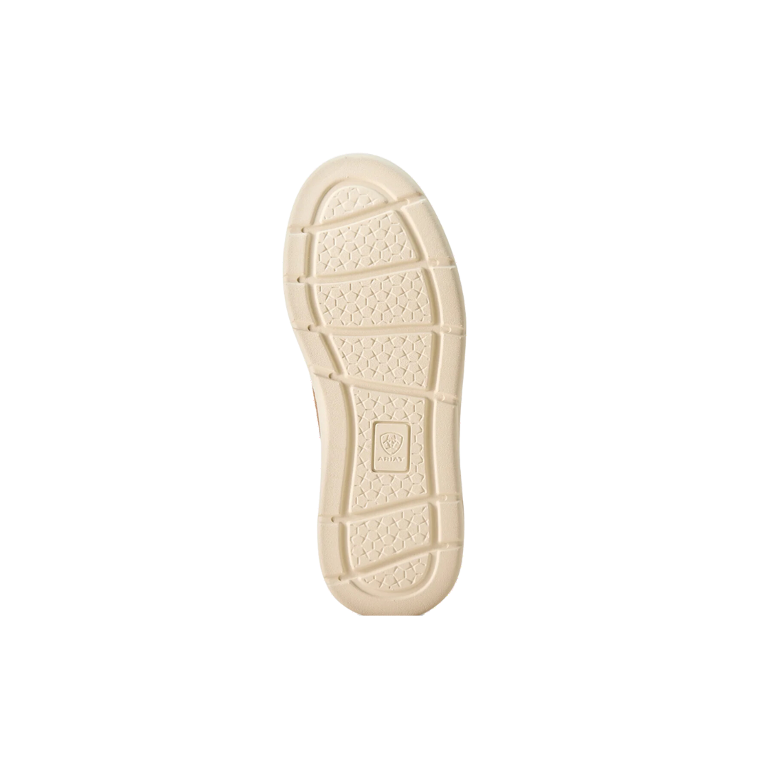 Ariat Youth Girl's Hilo Tan Floral Slip On Tan Shoes