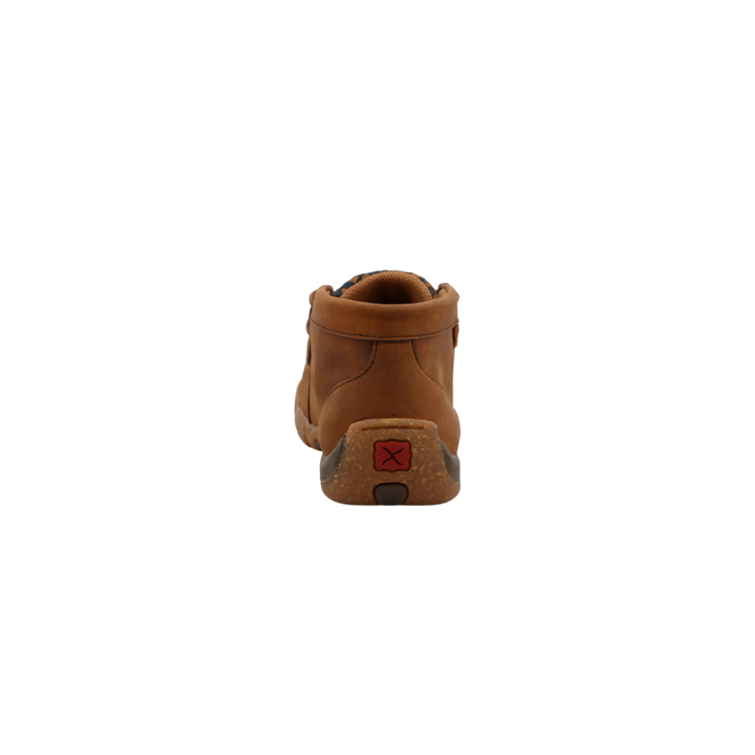 Twisted X Youth Boy's Chukka Saddle Midnight Brown Shoes