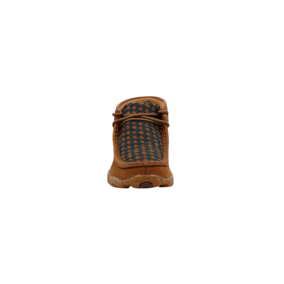 Twisted X Youth Boy's Chukka Saddle Midnight Brown Shoes