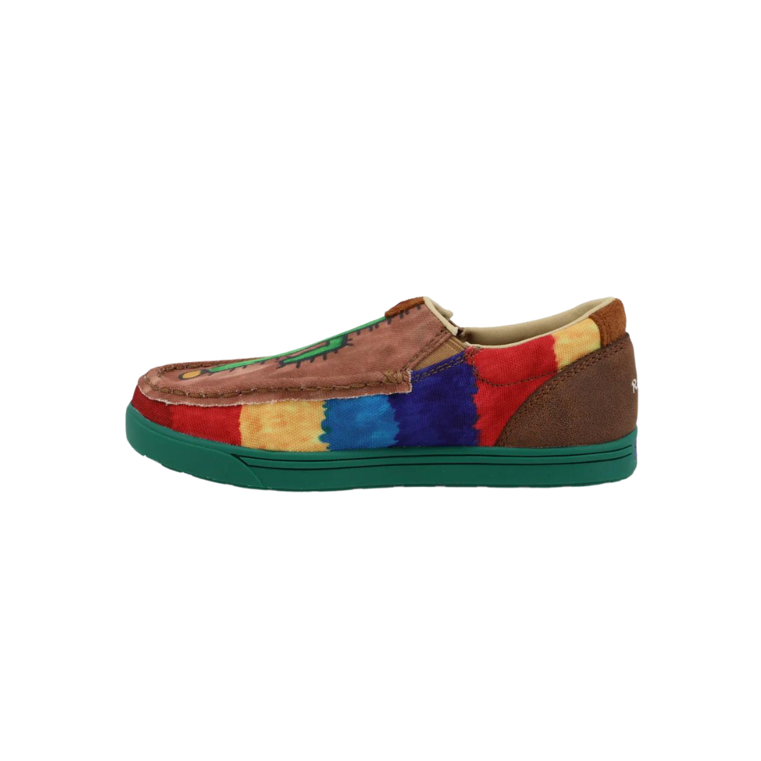Twisted X Youth Unisex Slip On Kicks Moc Multicolor Shoes