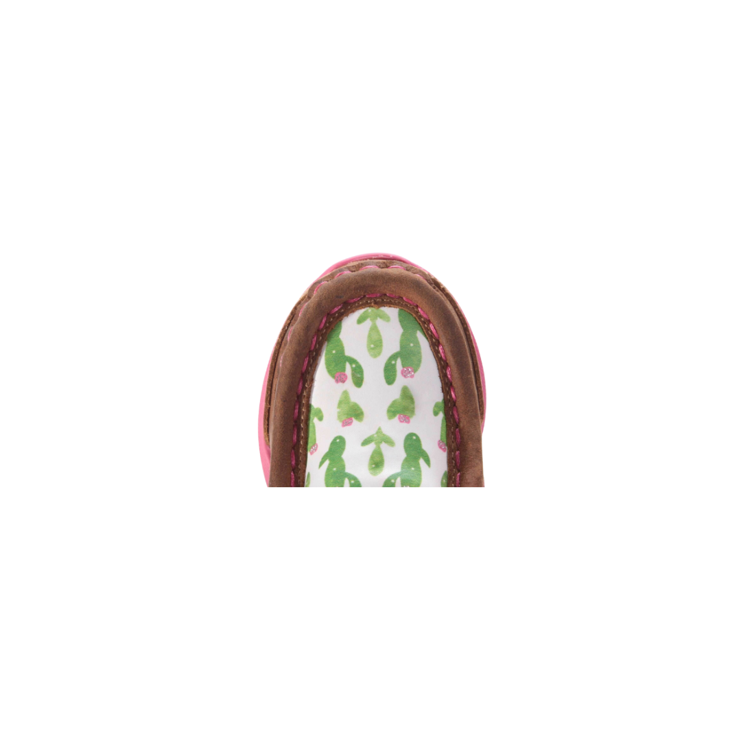 Ariat Toddler Girl's Cactus Spitfire Brown Shoes